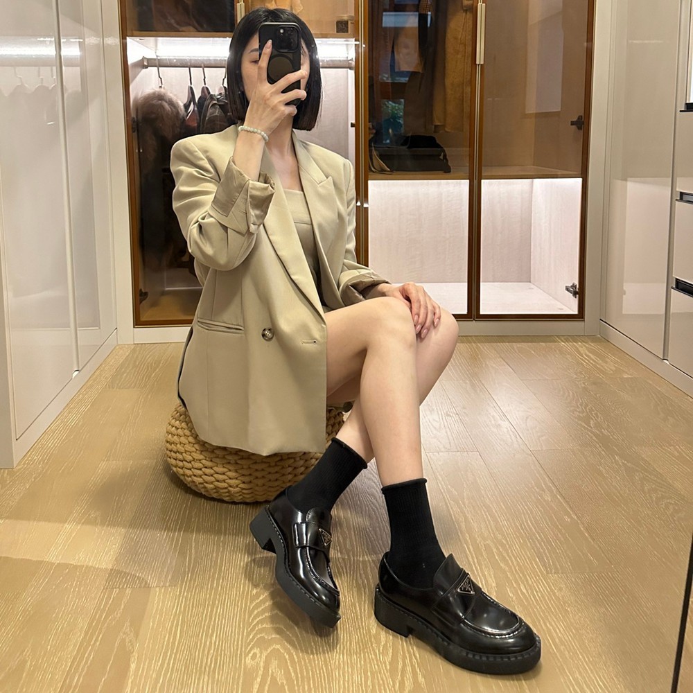 三角標經典款樂福鞋_2