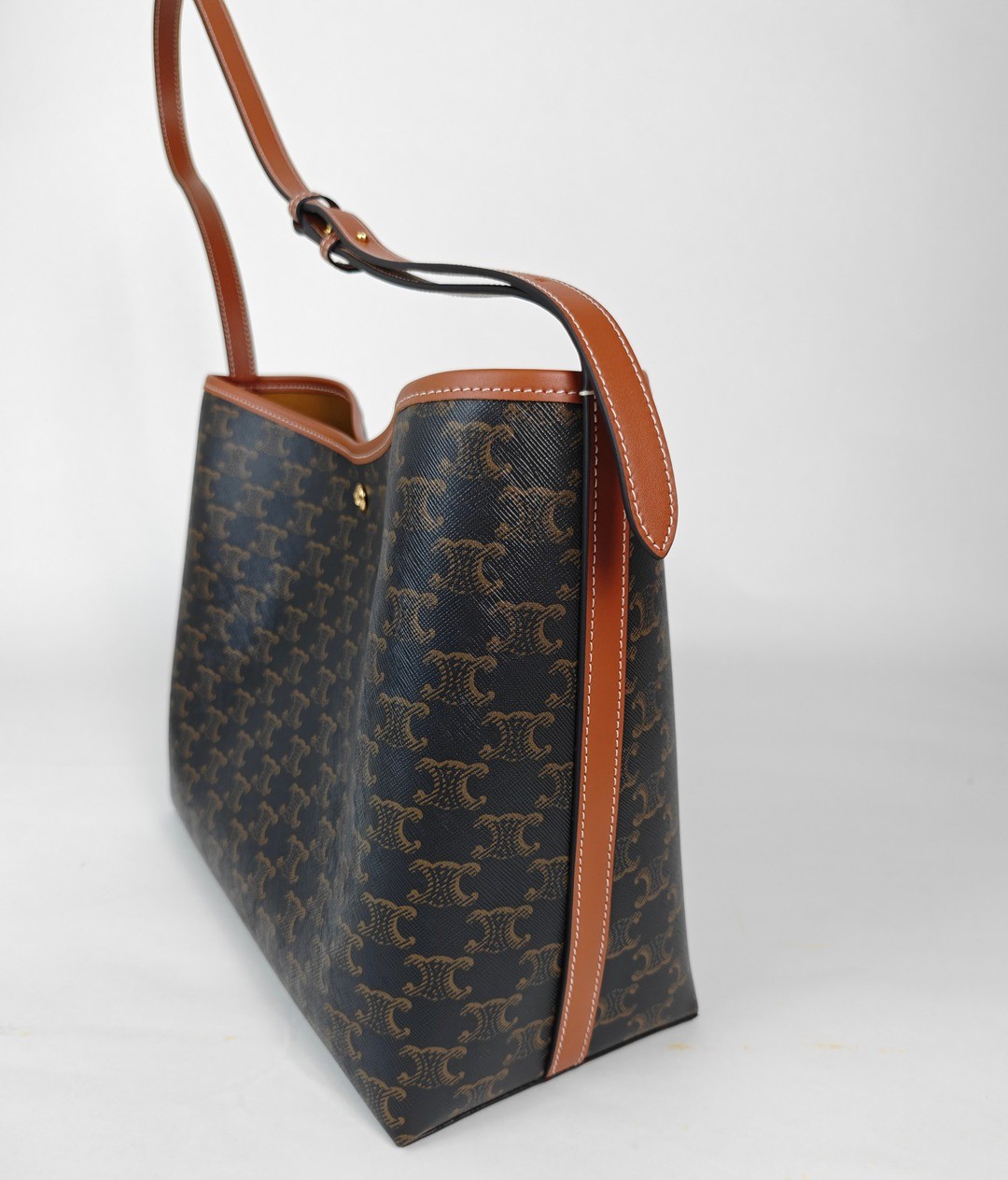 經典凱旋門老花Soft Shopper購物包_7