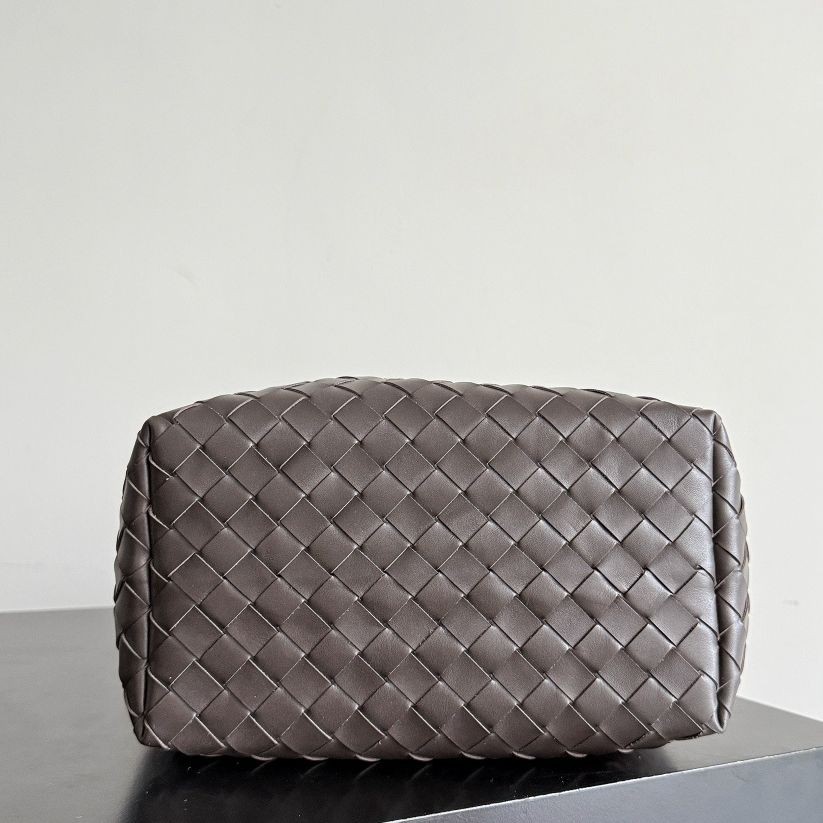 836020 Biblioteca Bucket水桶包黑棕色_4