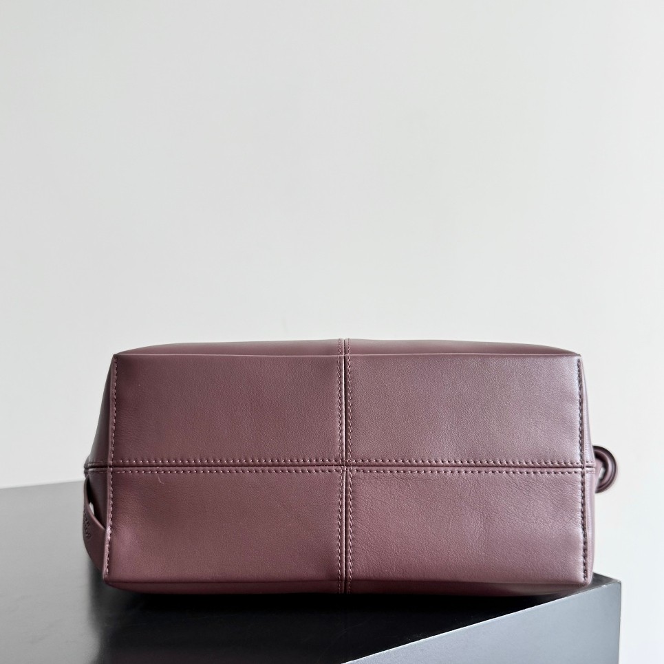 815807 Sawyer 小號牛皮款  茜棕紅色_4