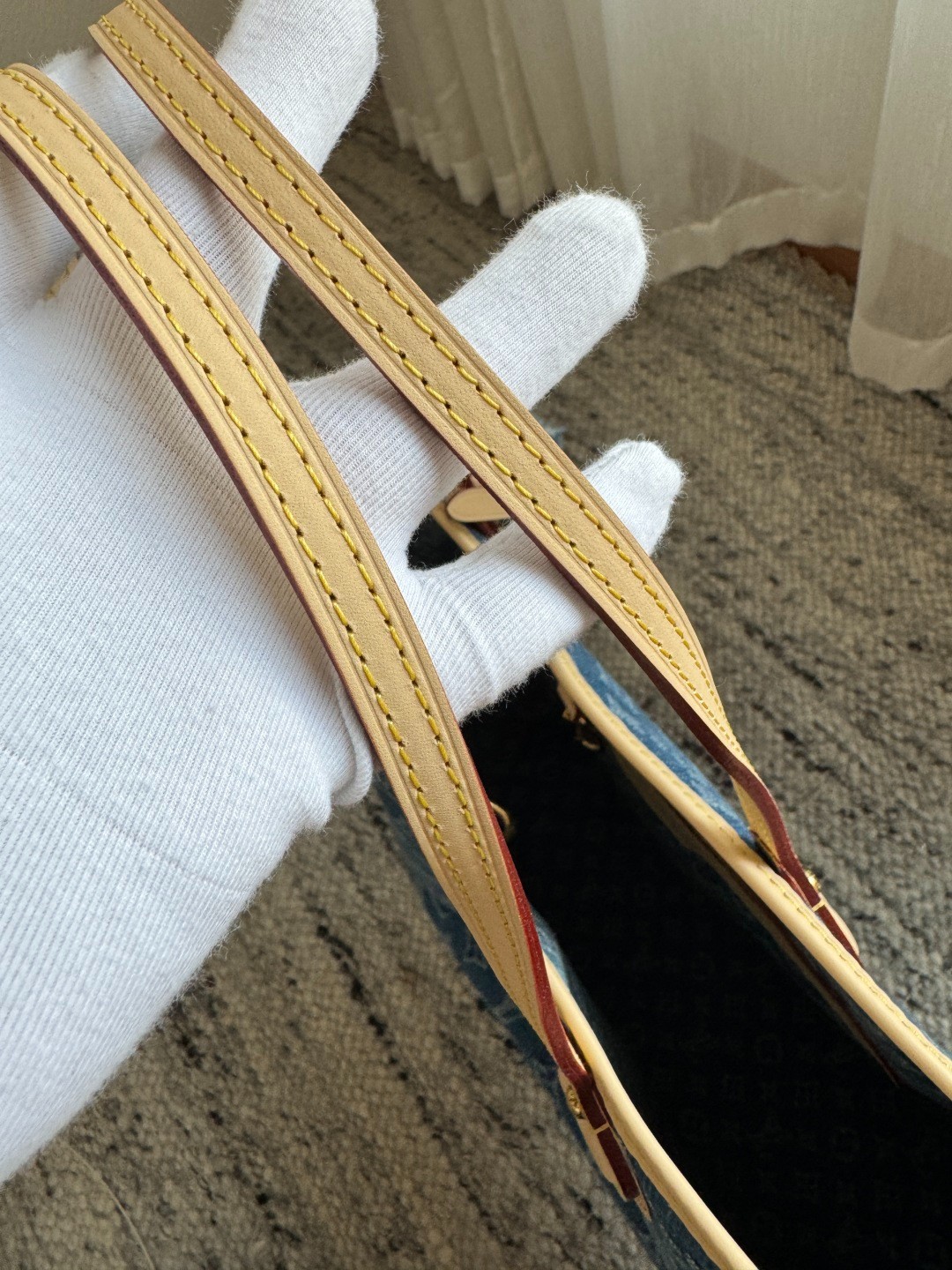 Neverfull 中號丹寧購物袋 M13192_14