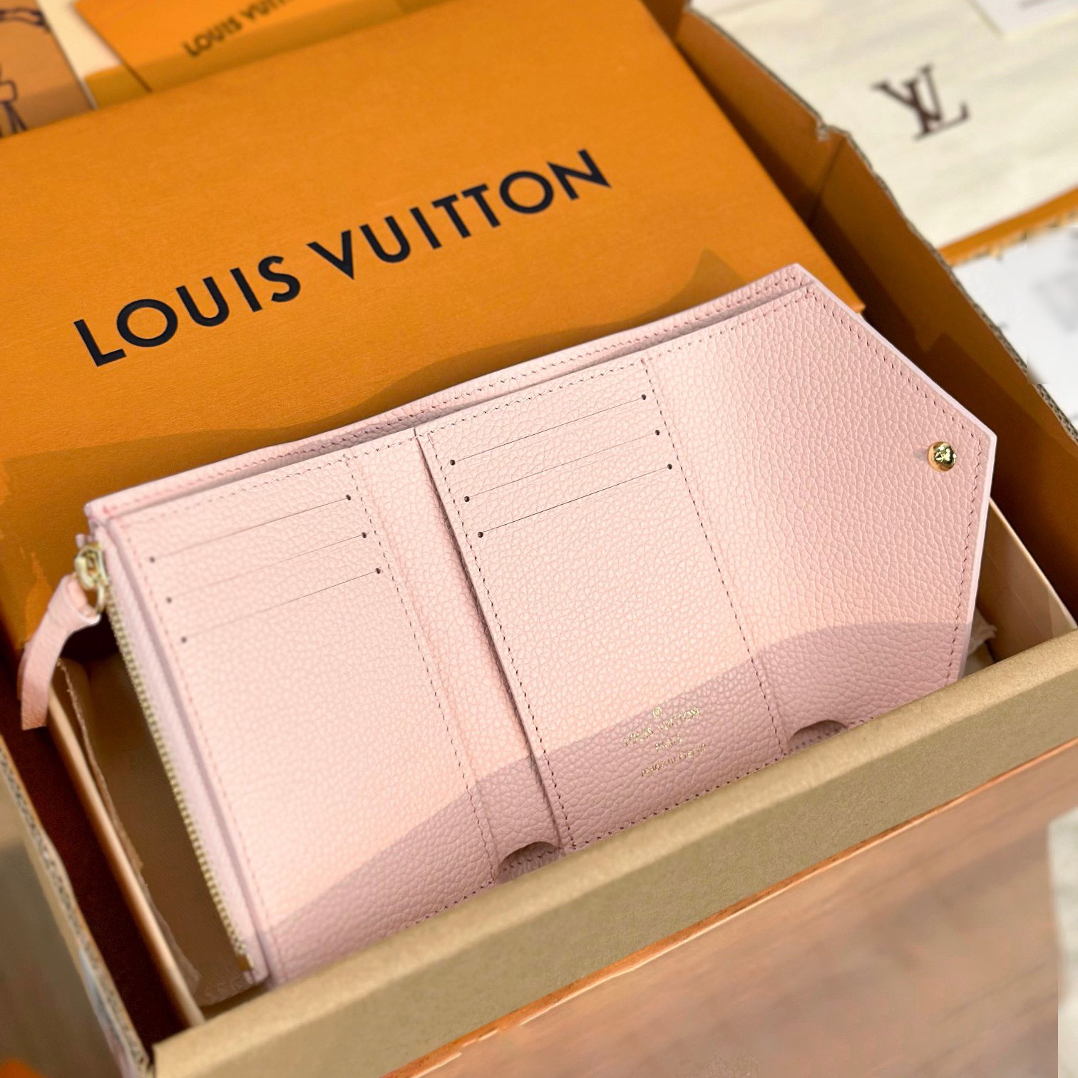 M14229 Victorine短夾Pink/Quartz_4