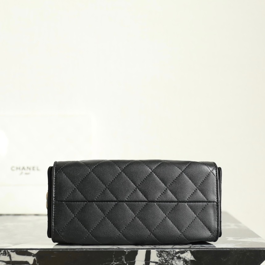 26C 25Bag Mini HandBag球紋黑金_6