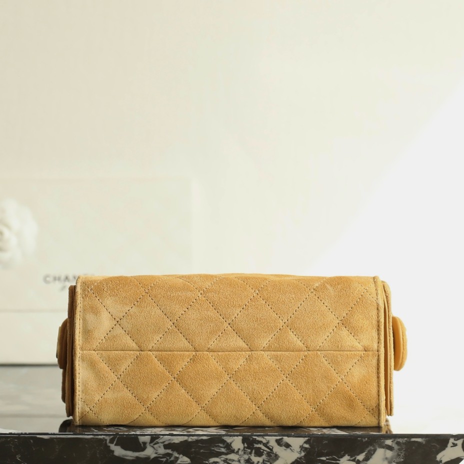 26C 25Bag Mini HandBag麂皮紋巧南瓜黃_4