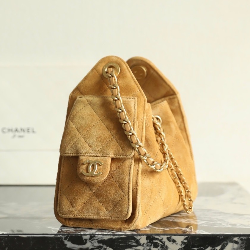 26C 25Bag Mini HandBag麂皮紋巧南瓜黃_7