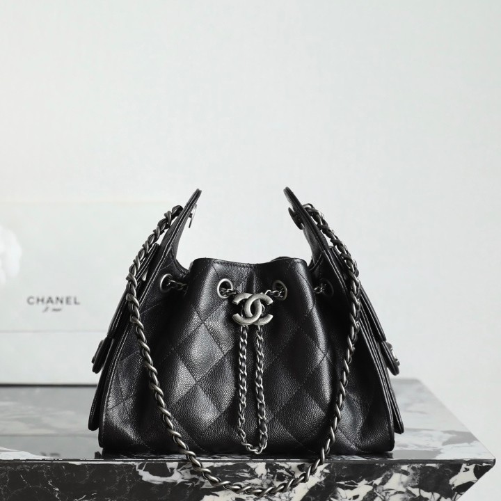 26C 25Bag Mini HandBag球紋黑銀