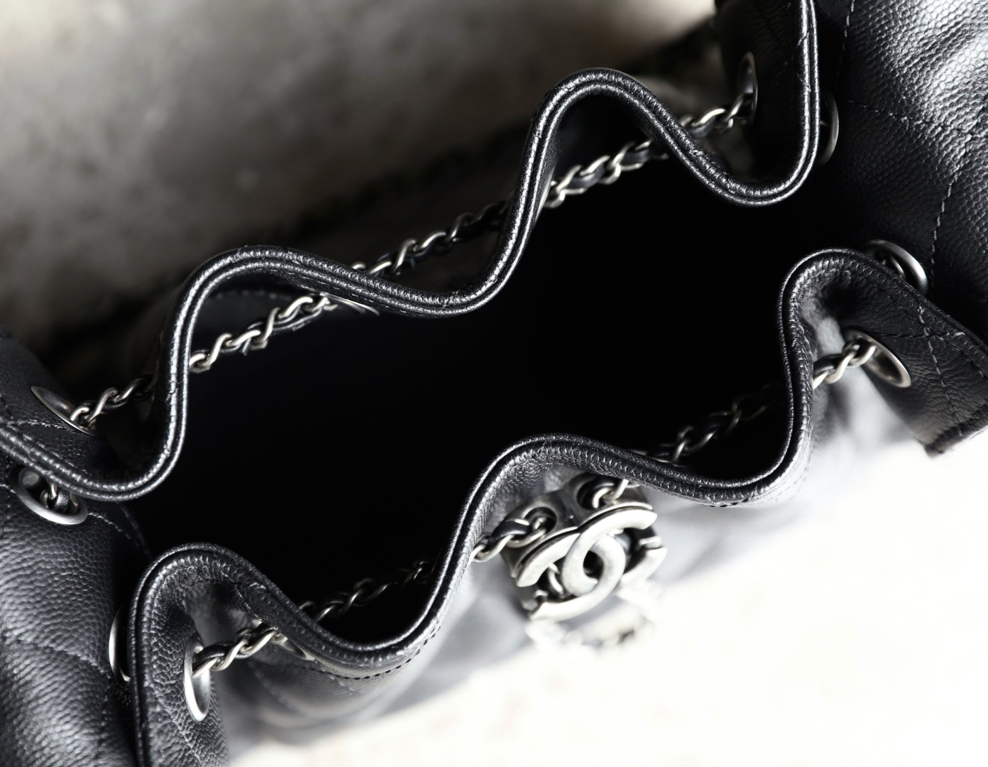 26C 25Bag Mini HandBag球紋黑銀_9