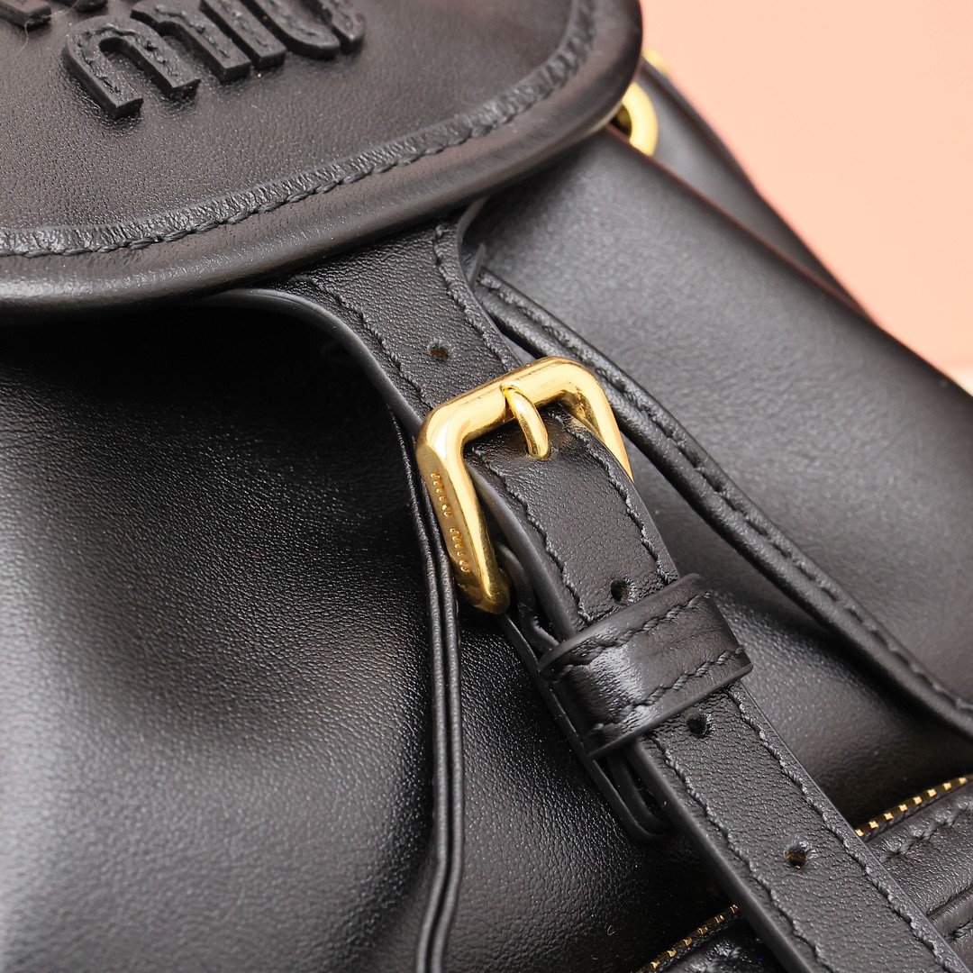 25 新品雙肩包小號黑色_5