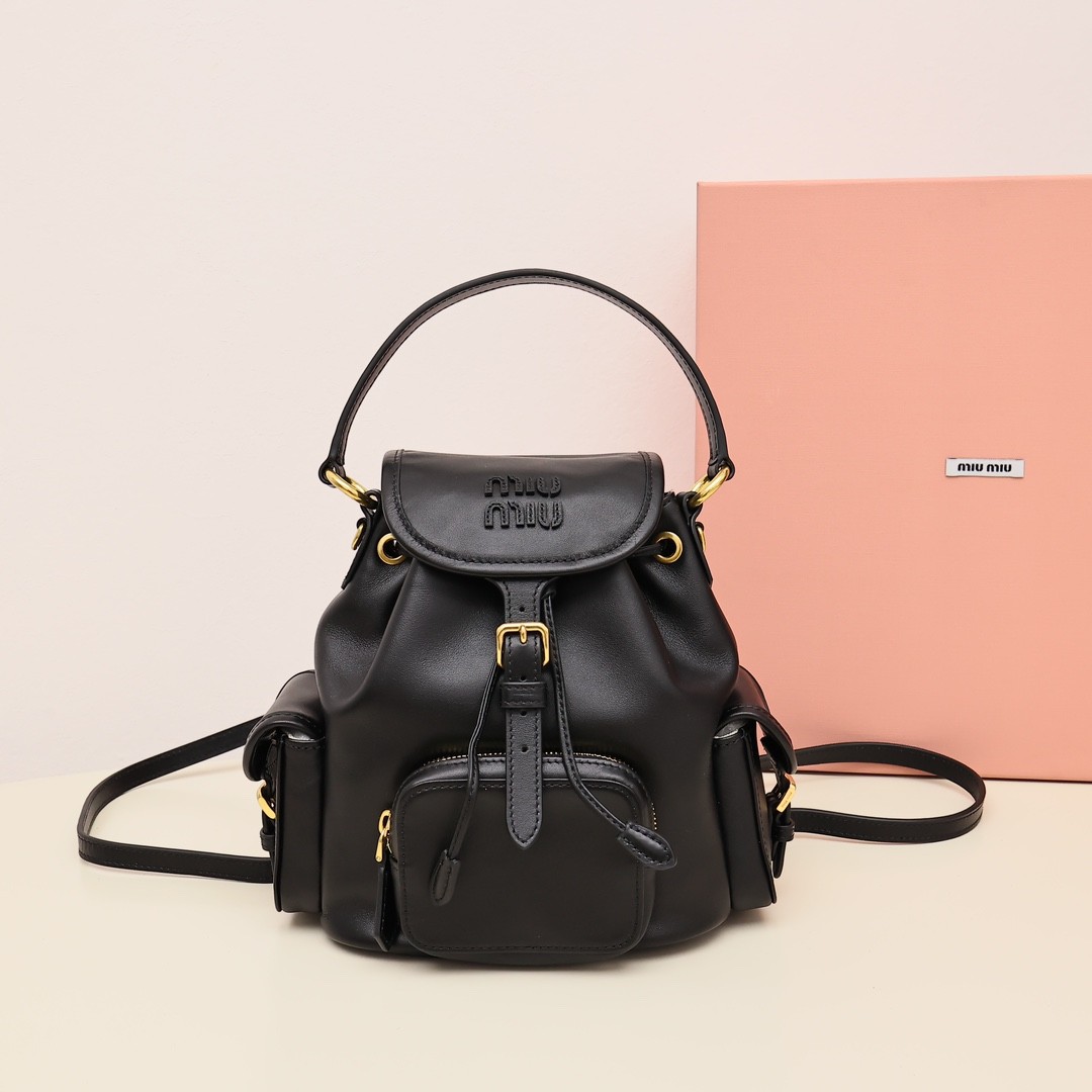 25 新品雙肩包小號黑色