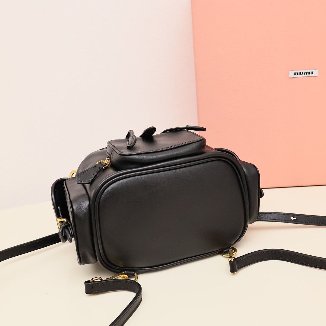 25 新品雙肩包小號黑色_6