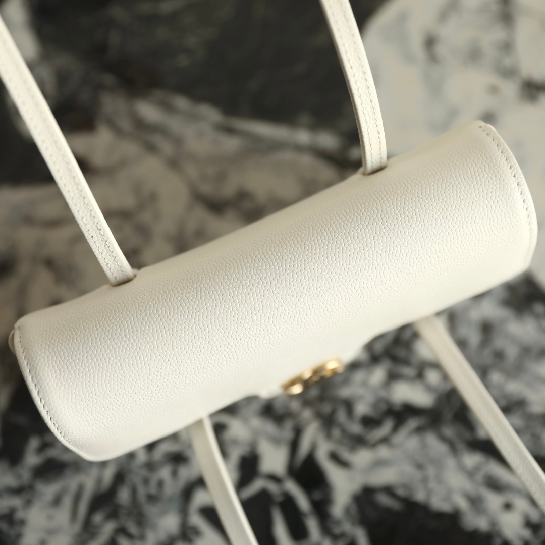 26P春夏皮肩帶Mini手拿包白色_4