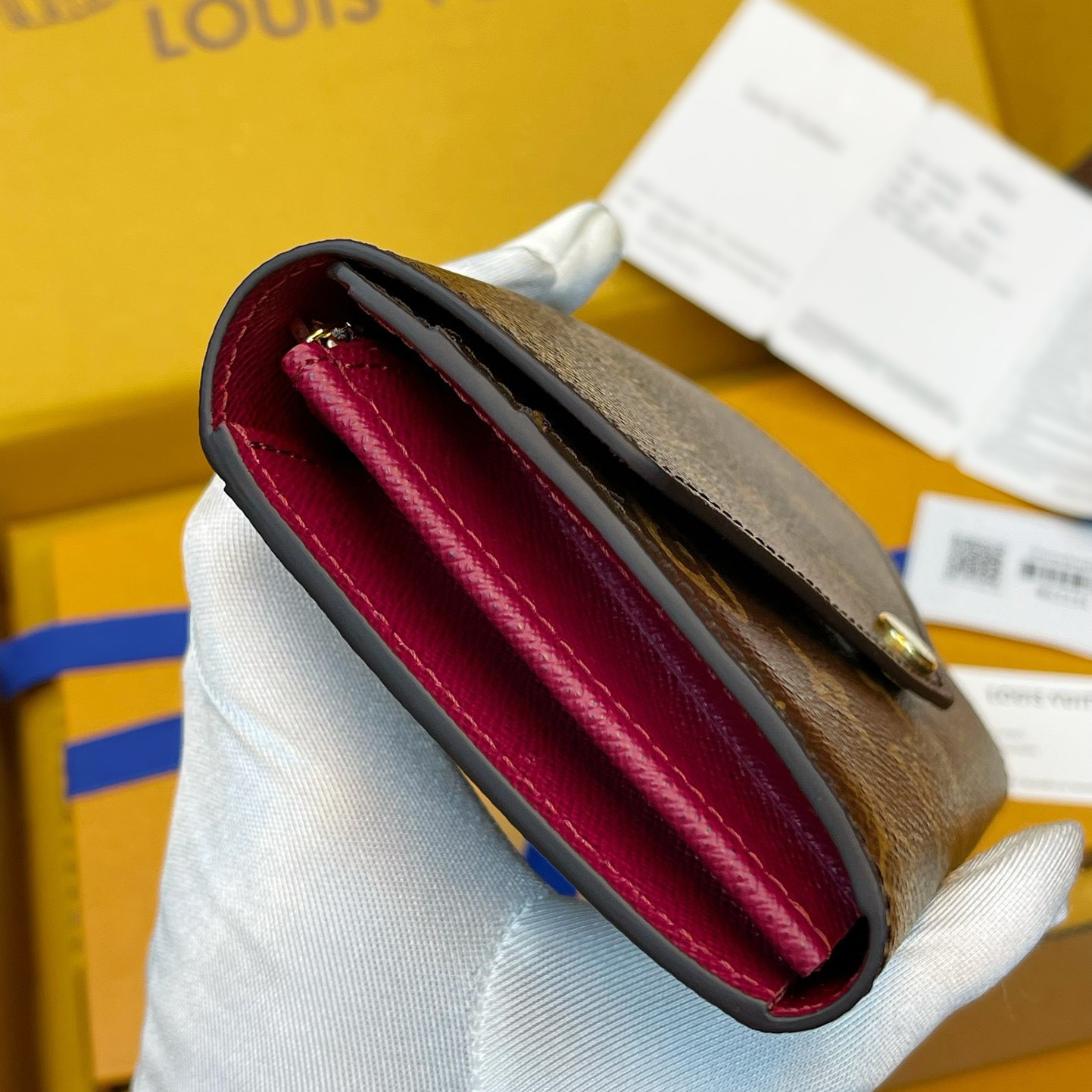 M62234 Sarah 錢包 紫紅色_3