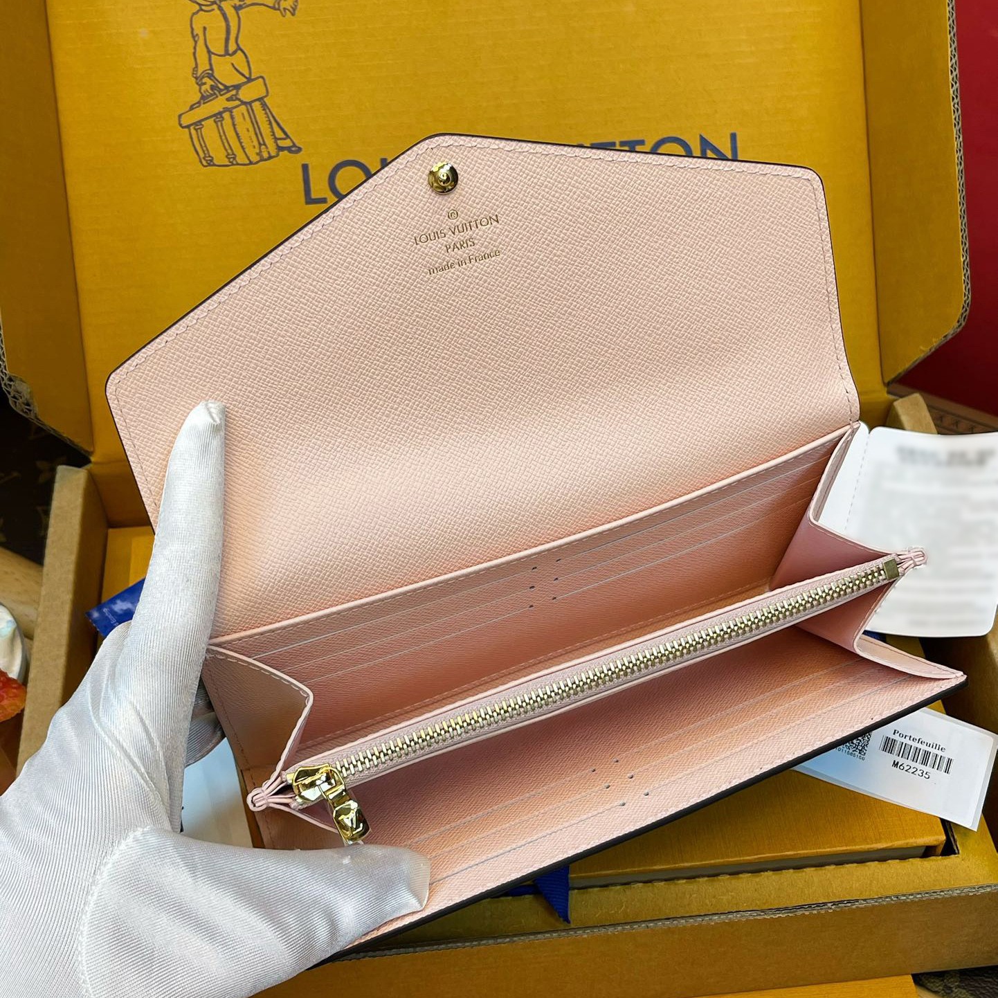 M62235 Sarah 錢包 芭蕾粉色_4