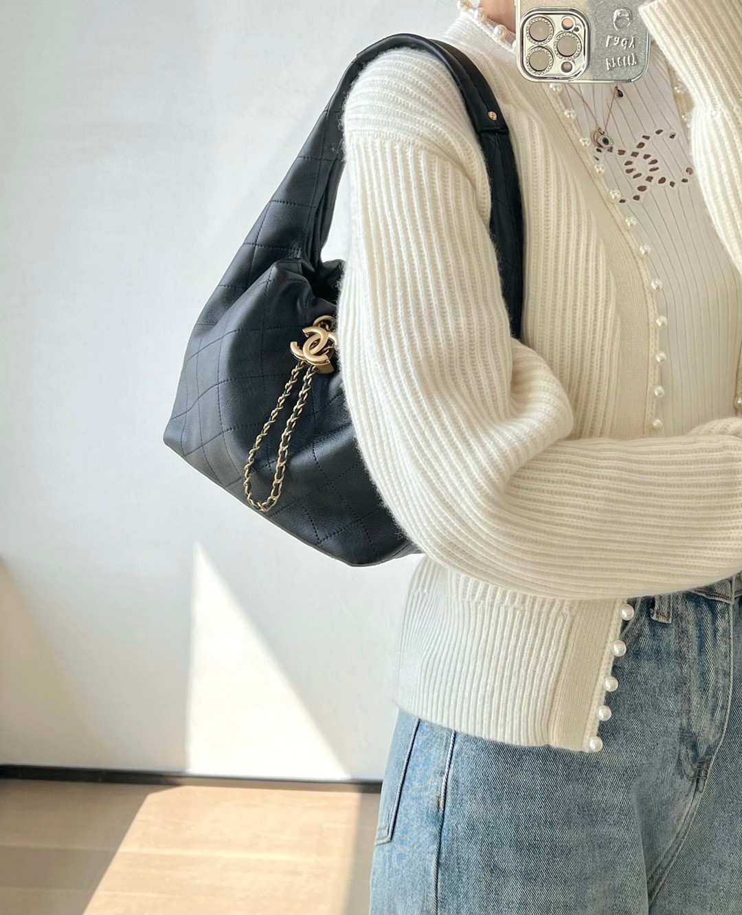 26C Hobo嬉皮包小號黑金_2