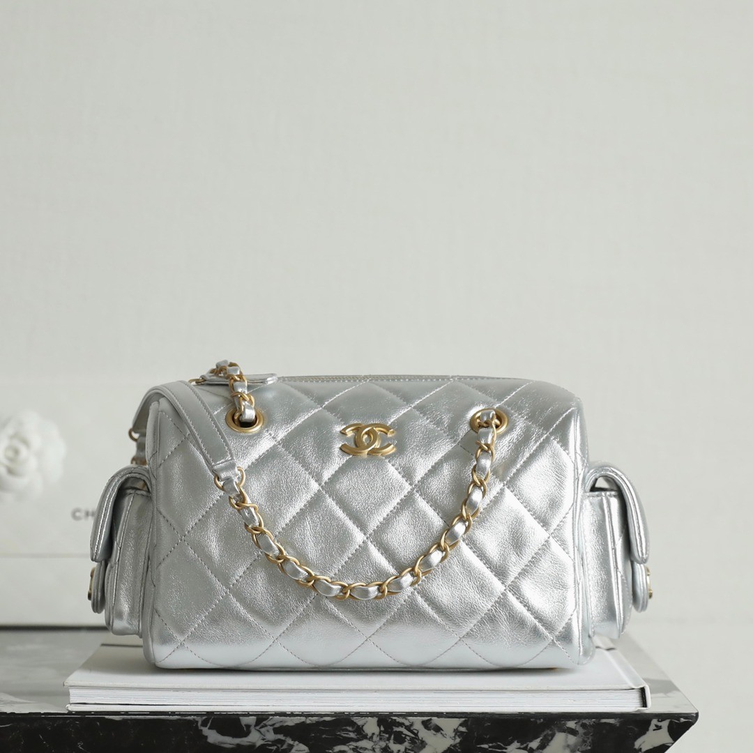 25K雙袋保齡球銀色