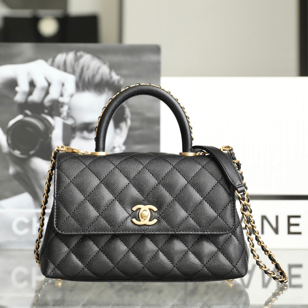 CocoHandle鏈條手柄口蓋黑色小號