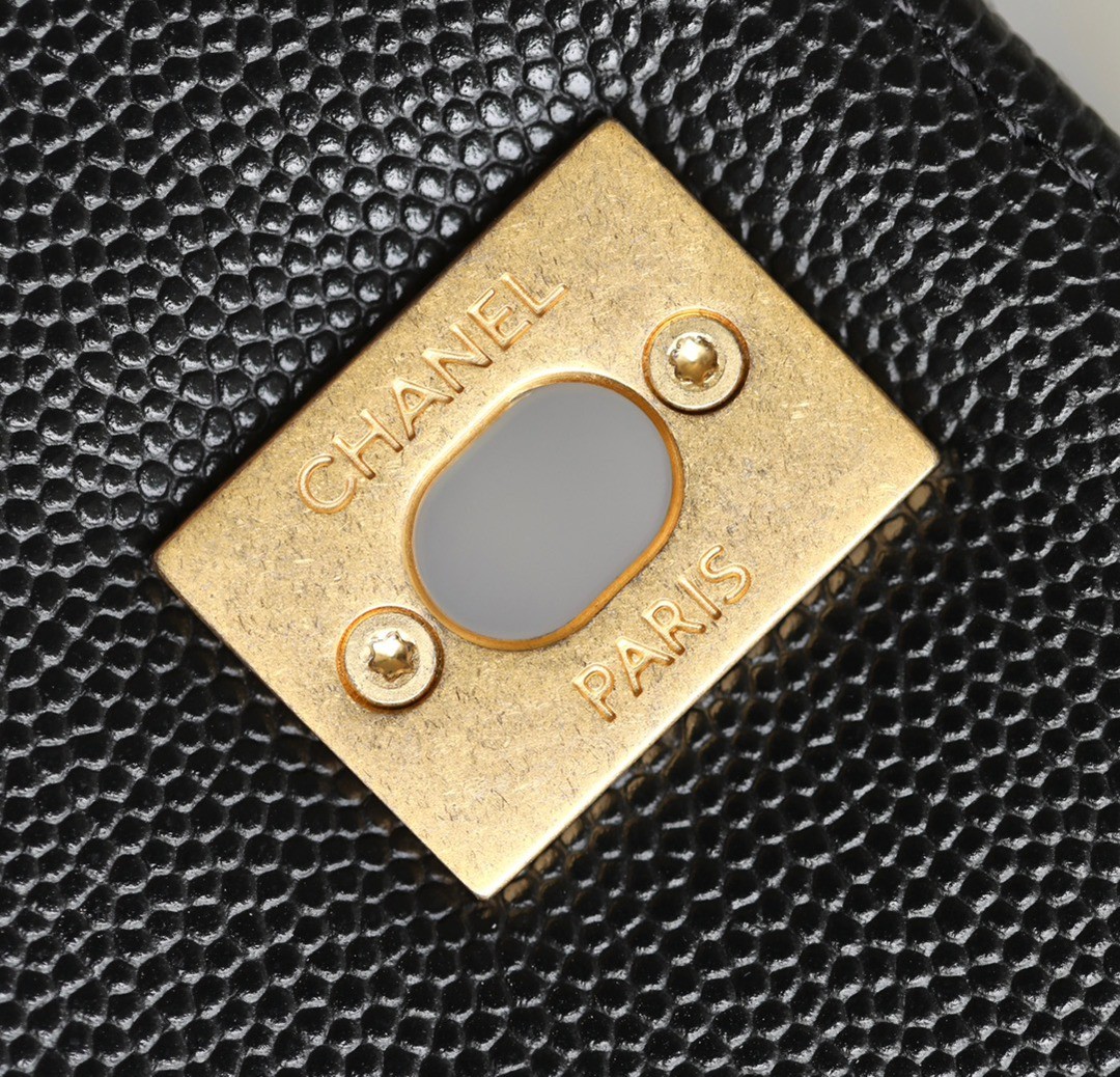 CocoHandle穿鏈手柄口蓋黑色中號_9