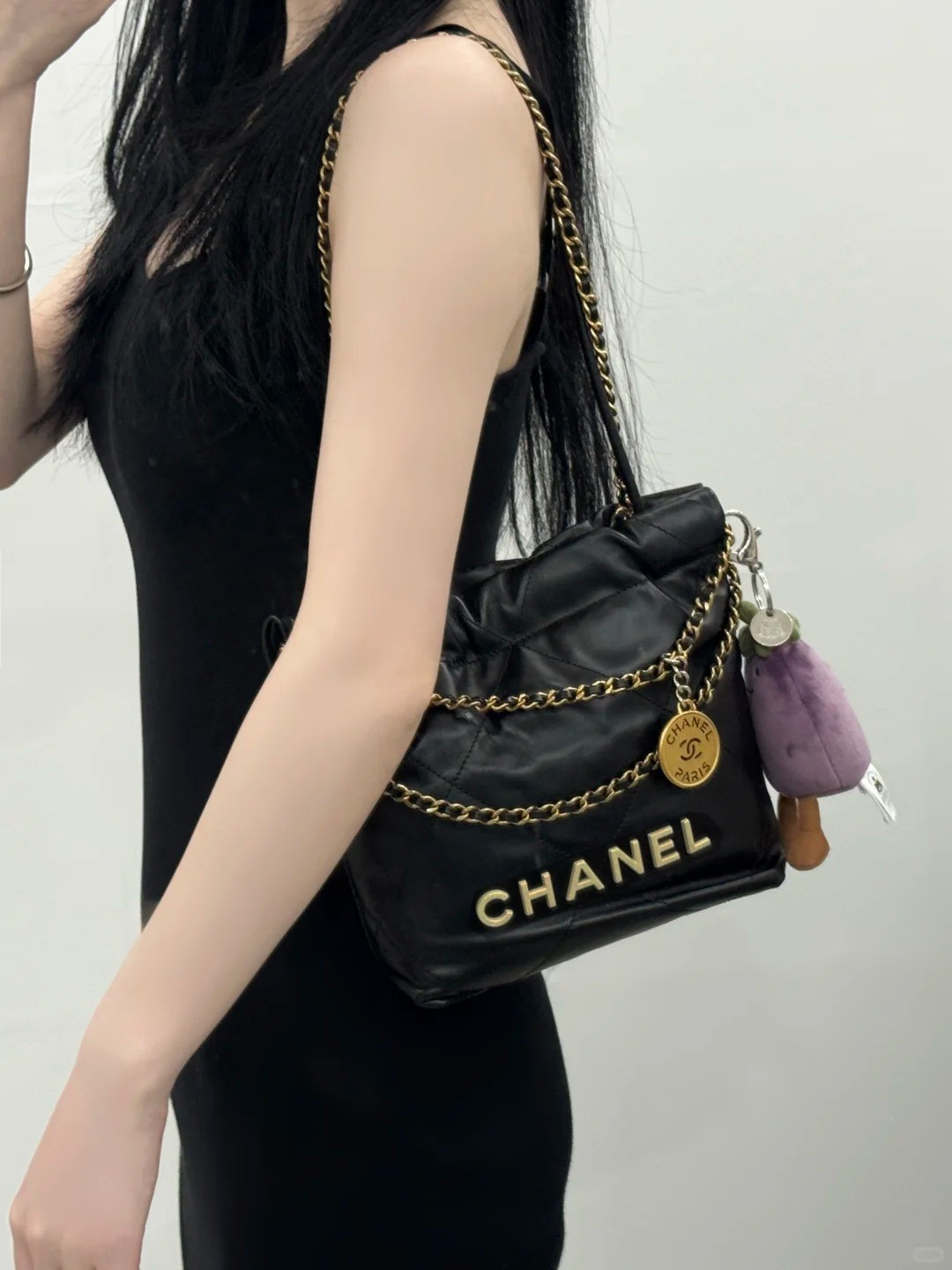 25A迷你22Bag黑金磁扣版本_2