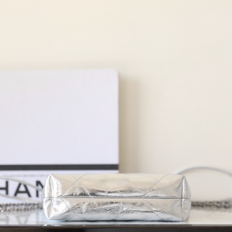 25C迷你22Bag金屬銀_7