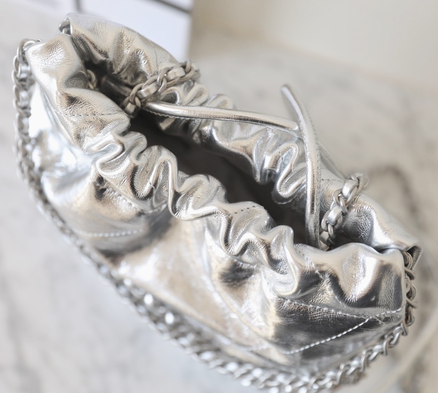 25C迷你22Bag金屬銀_5