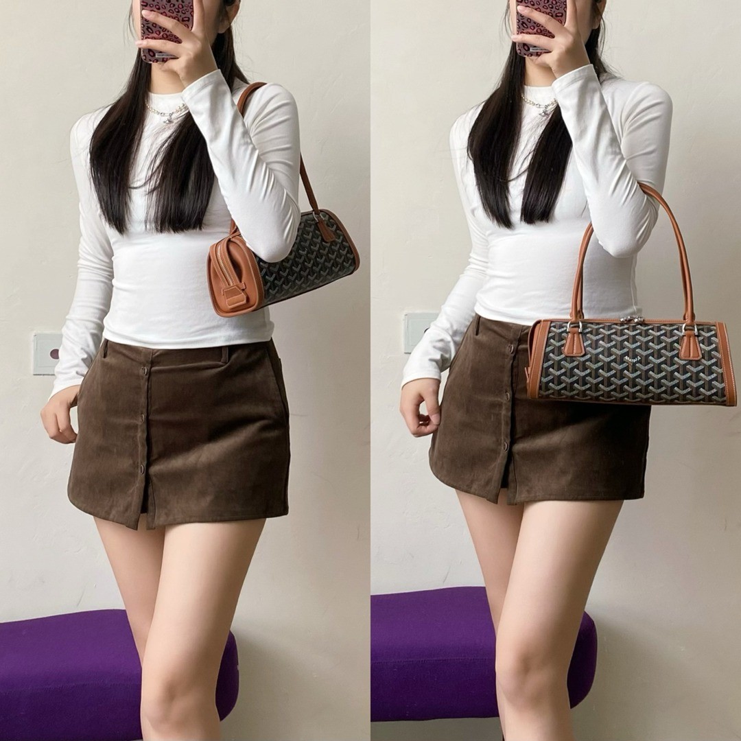 Bonbonniere法棍包棕色_2