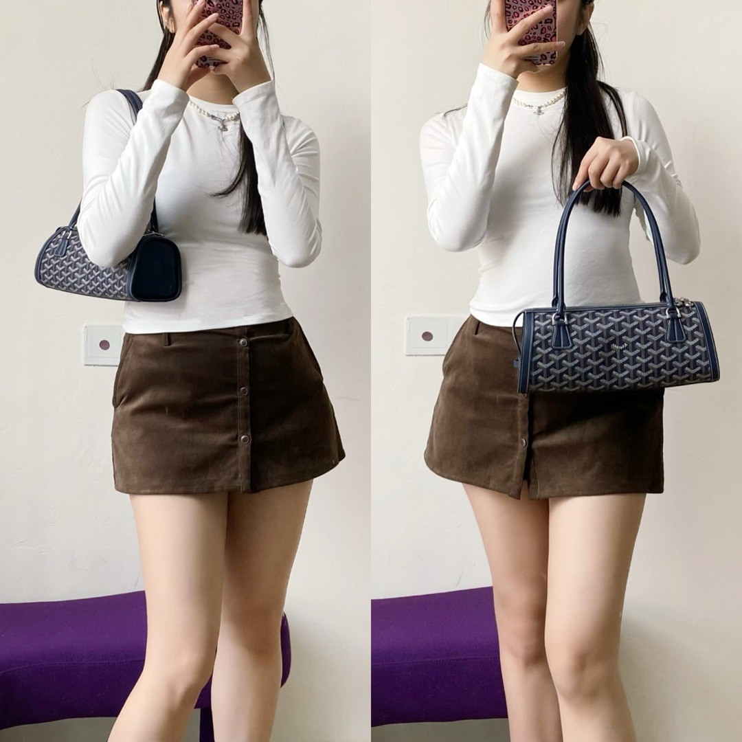 Bonbonniere法棍包深藍色_2