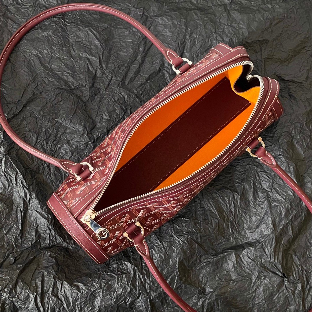 Bonbonniere法棍包酒紅色_3