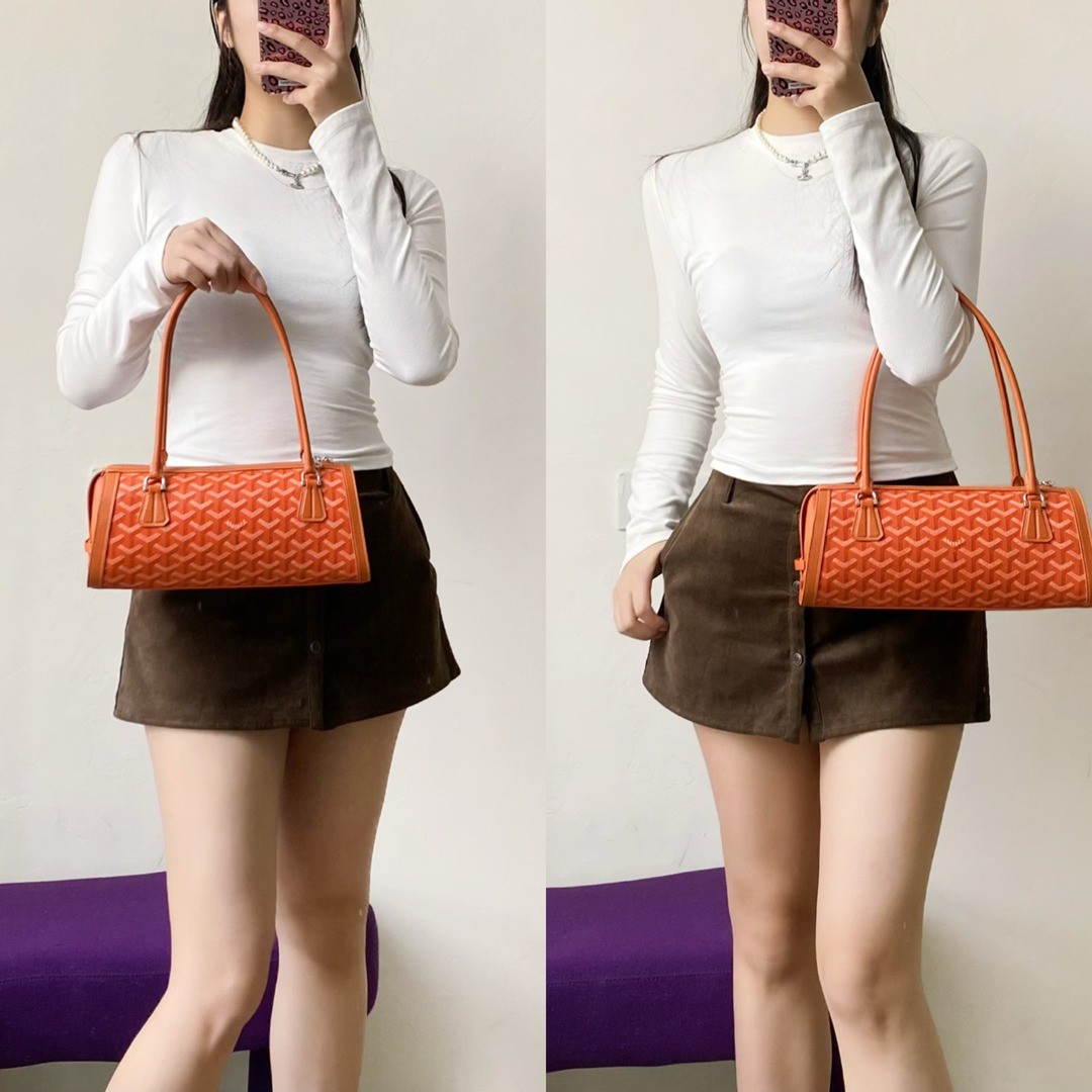 Bonbonniere法棍包橙色_2