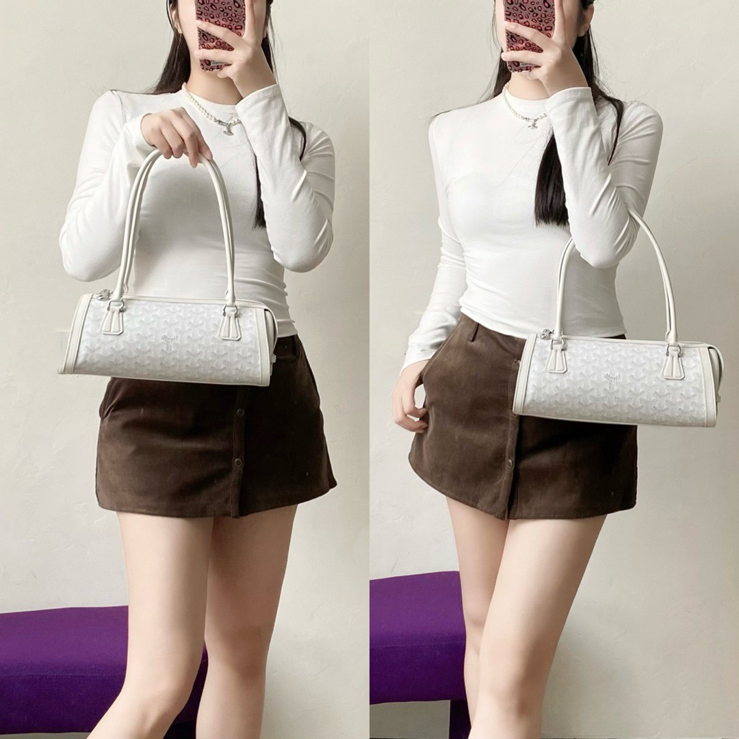 Bonbonniere法棍包白色_2