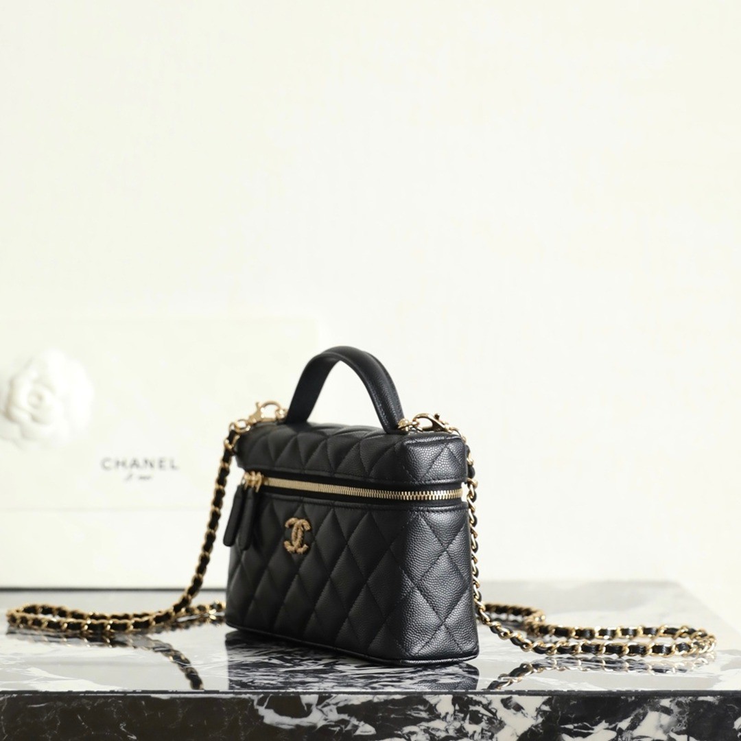 26P春夏限定｜麻花鑽扣 LP盒子包黑色_5