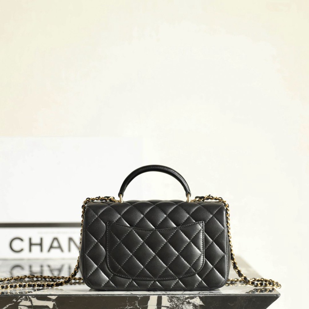 CF大Mini Handle黑色羊皮_3