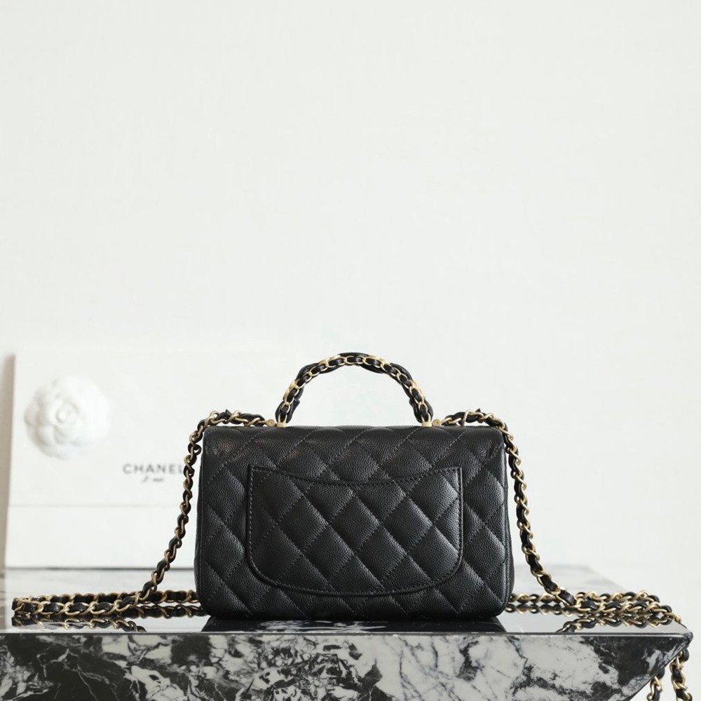 25B 穿皮手柄CF大Mini黑色_2