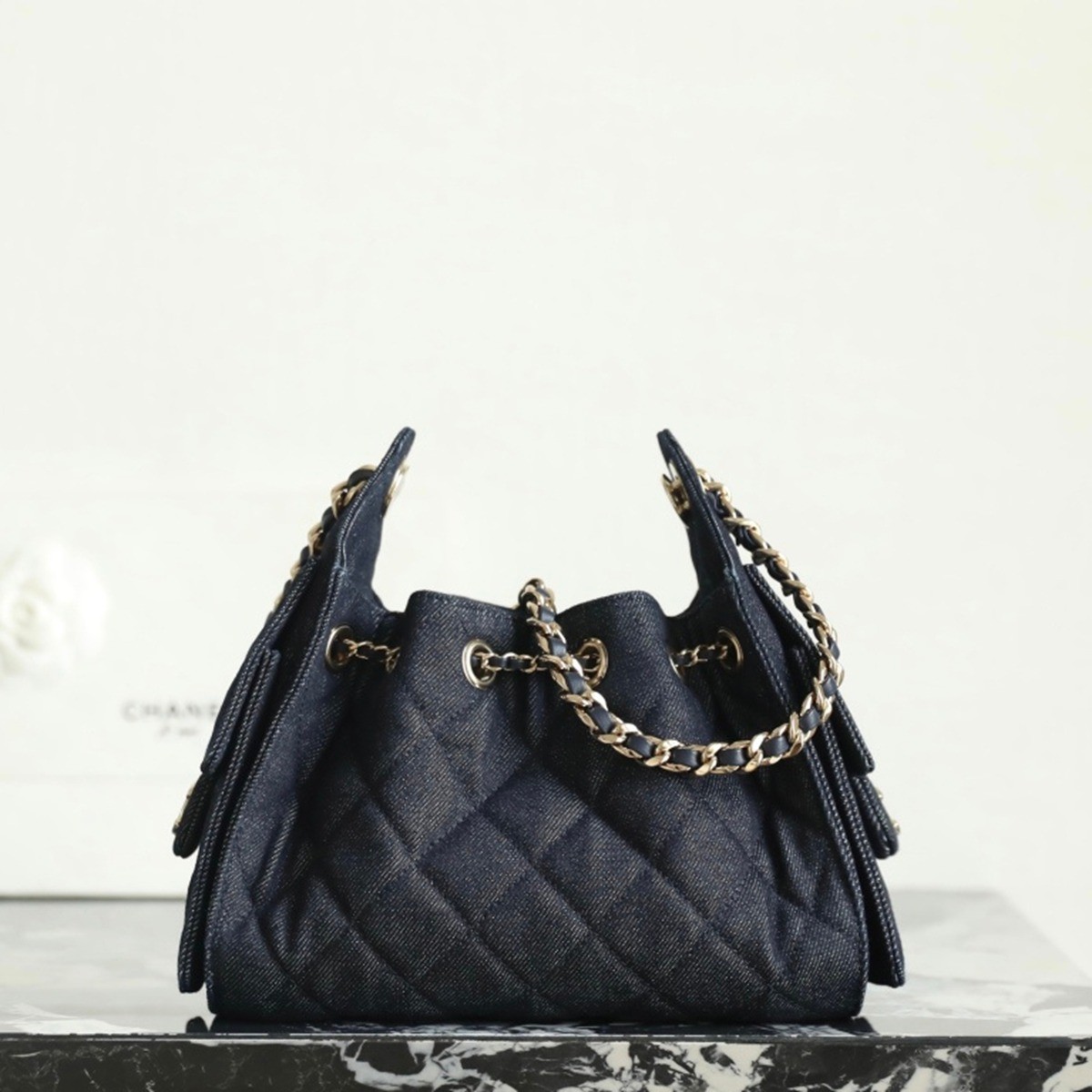 26S 25Mini丹寧深牛仔淺金_5