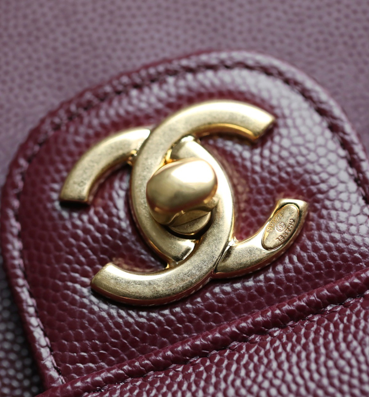 26P春夏皮肩帶口蓋包小號酒紅_4