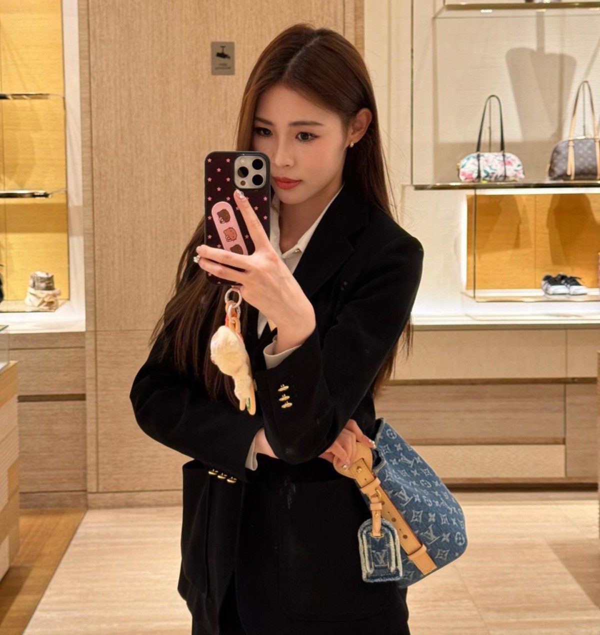 M28107All In BB丹寧牛仔水桶包_2