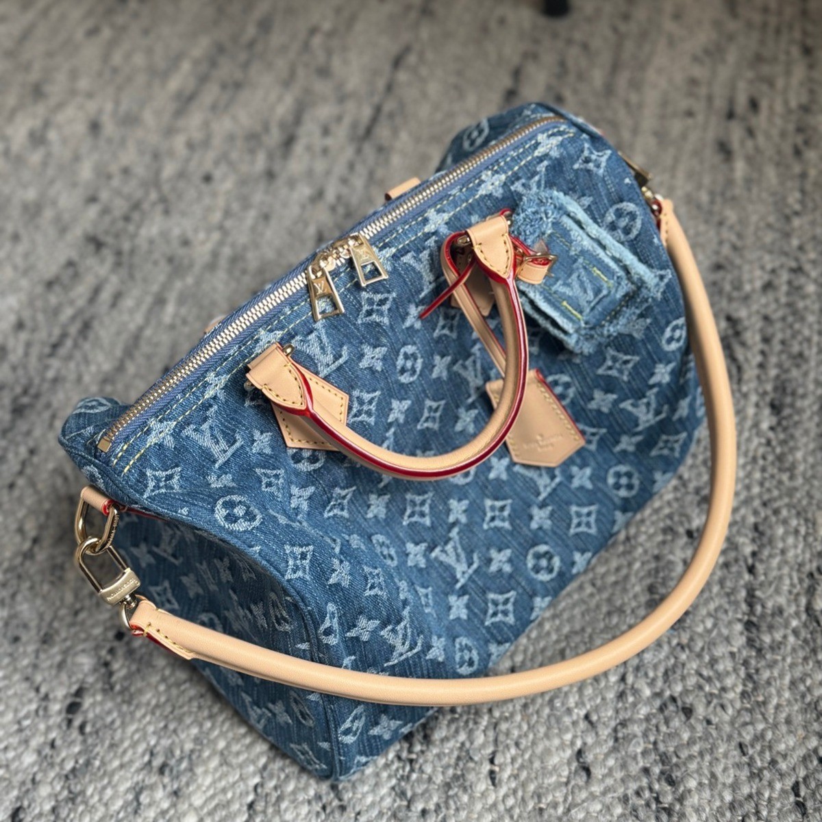 M14430 Speedy Soft 30丹寧波士頓包藍色_9