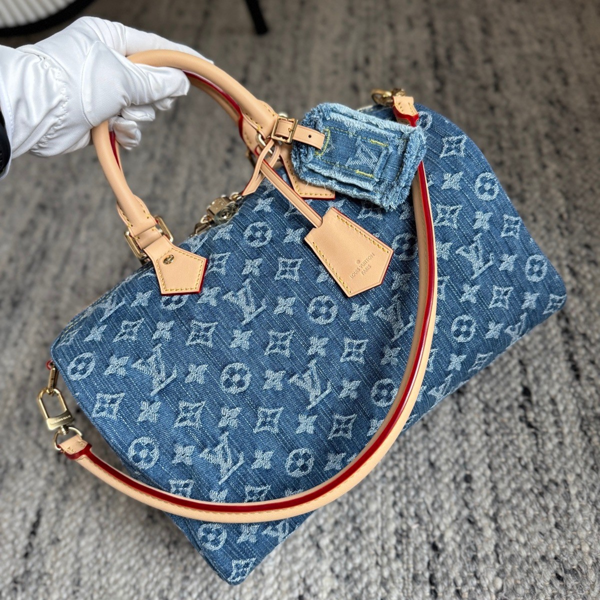 M14430 Speedy Soft 30丹寧波士頓包藍色_14