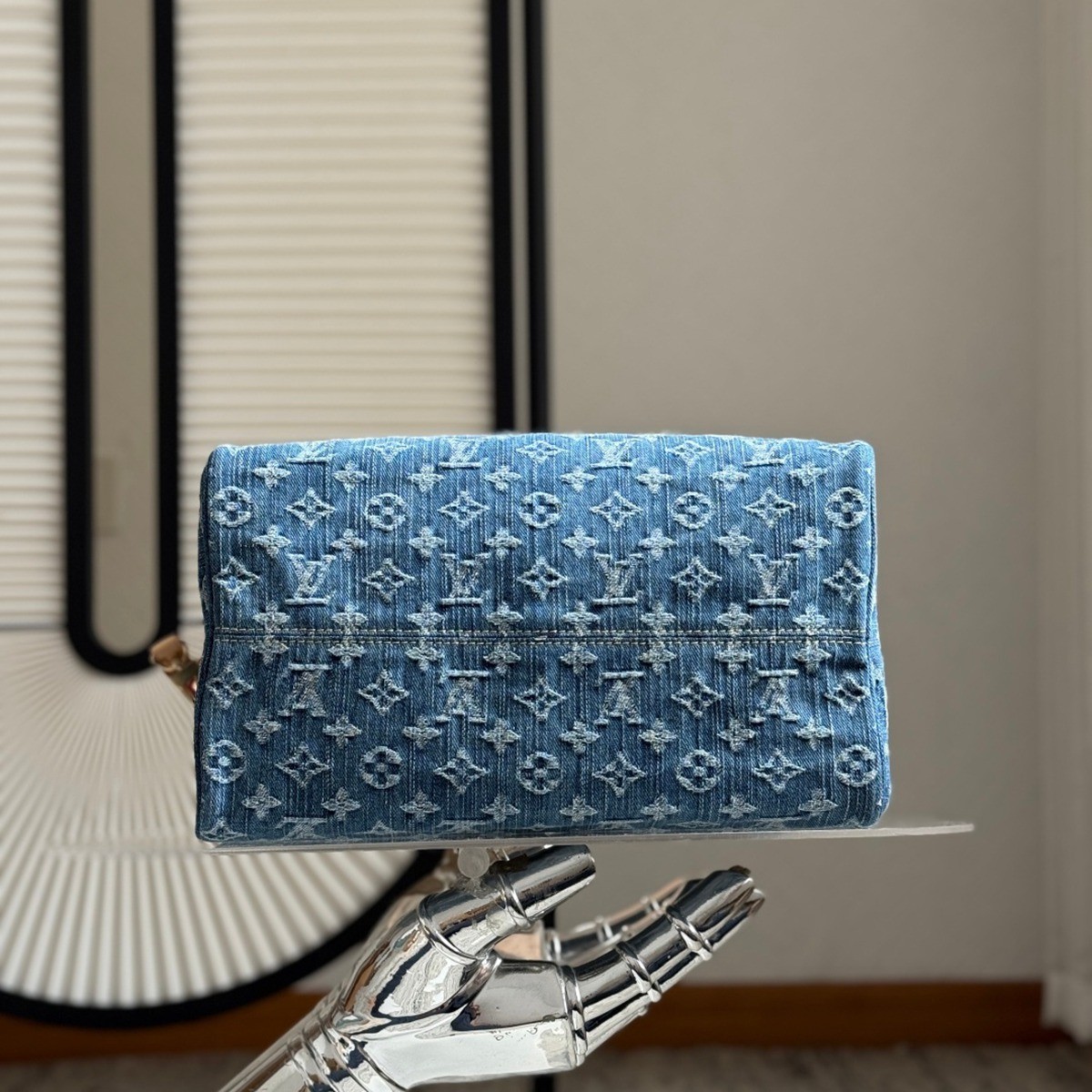 M14430 Speedy Soft 30丹寧波士頓包藍色_4