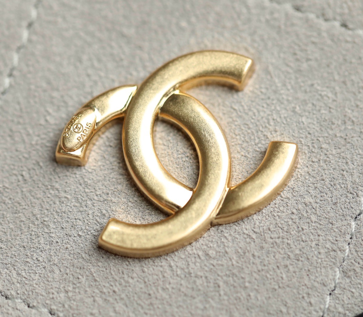 26S拼色Lp盒子包麂皮灰_6