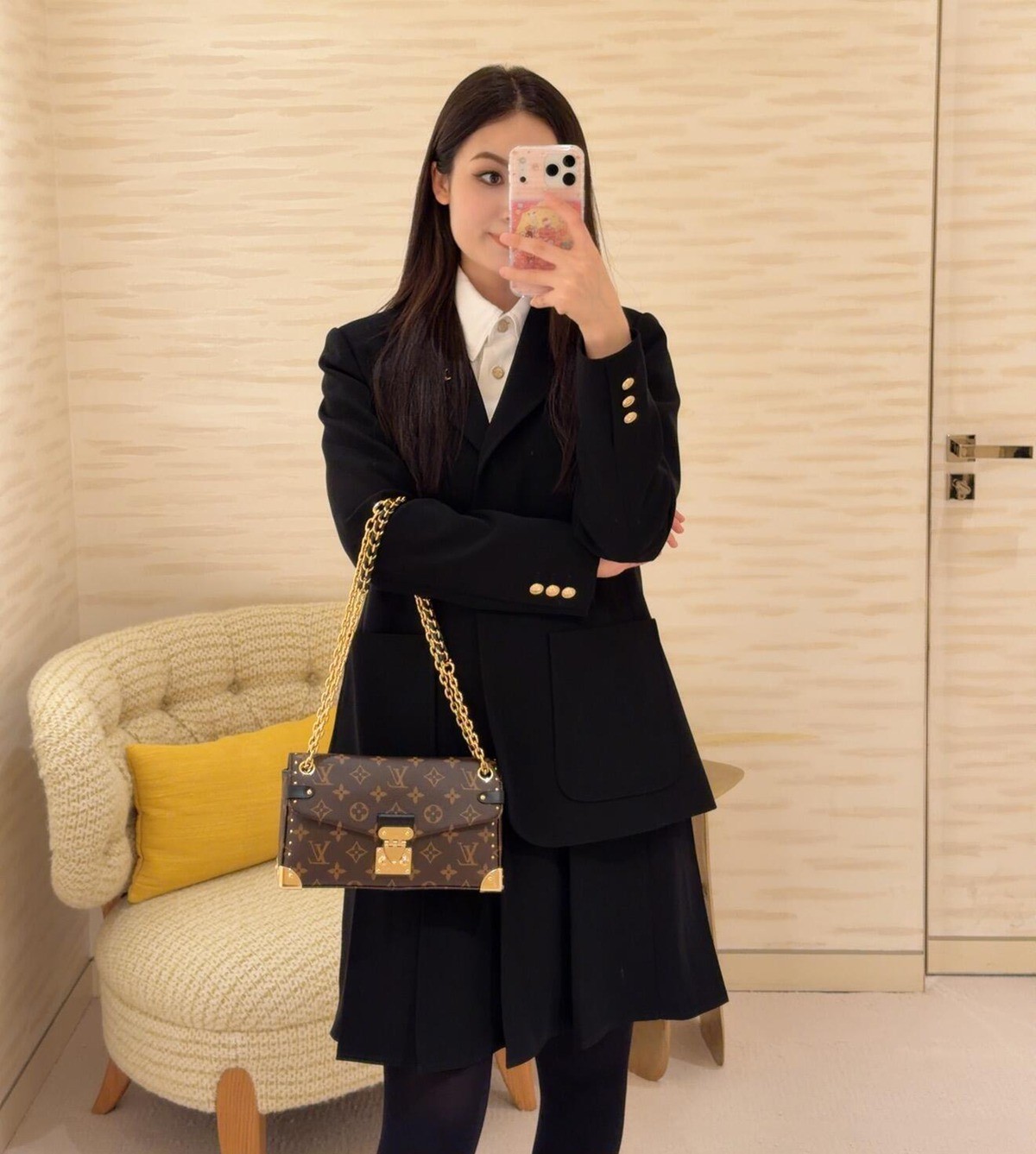 M27266 Trunkie East West鏈條郵差包_8