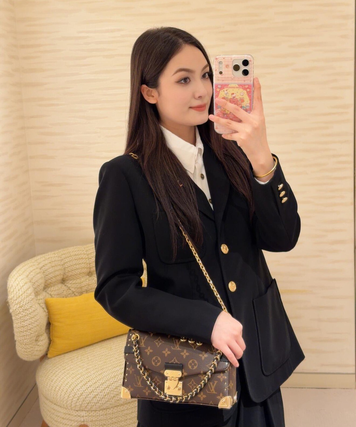 M27266 Trunkie East West鏈條郵差包_2