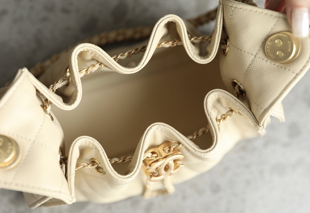 26S 25Bag Mini Handbag球紋杏色_4