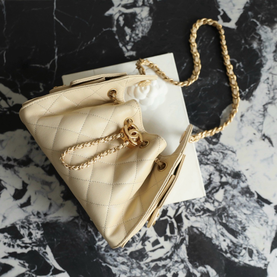 26S 25Bag Mini Handbag球紋杏色_7
