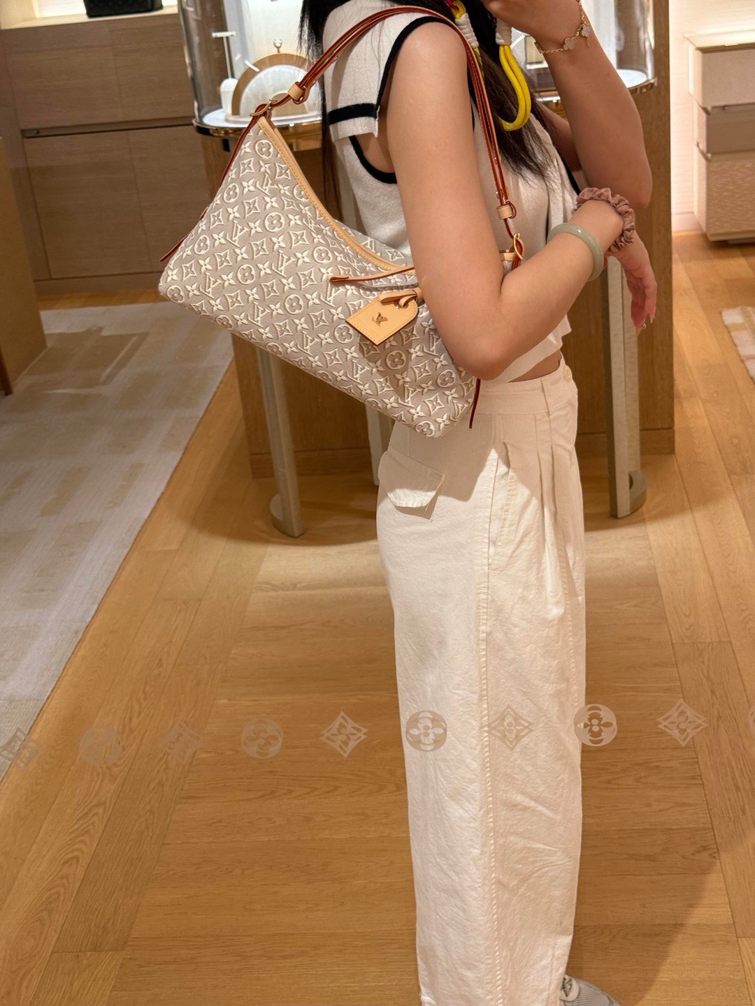 M2A136 Carryall East West提花購物袋_12