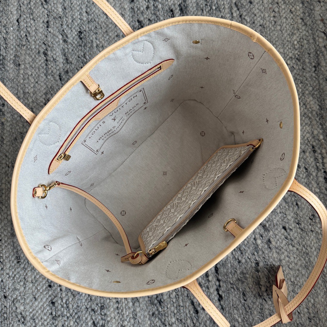 M2A381 Neverfull 中號提花購物袋_6