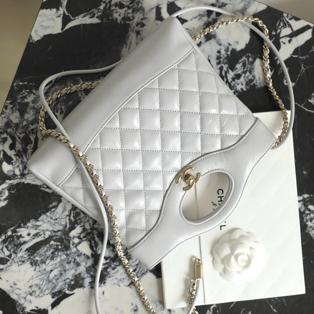 31Bag Mini亮面小羊皮白色_5