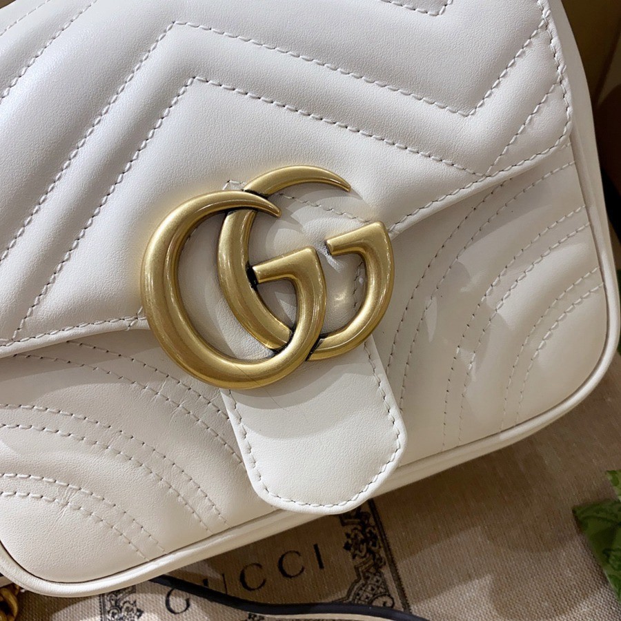 739682 Marmont 方胖子 背包 白色_2