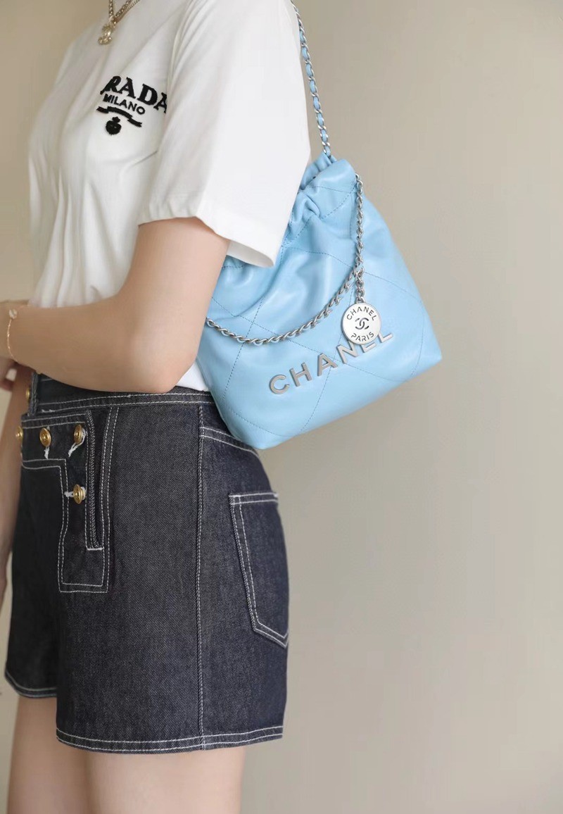 22Bag mini 藍銀_8