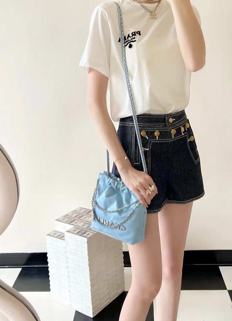 22Bag mini 藍銀_9