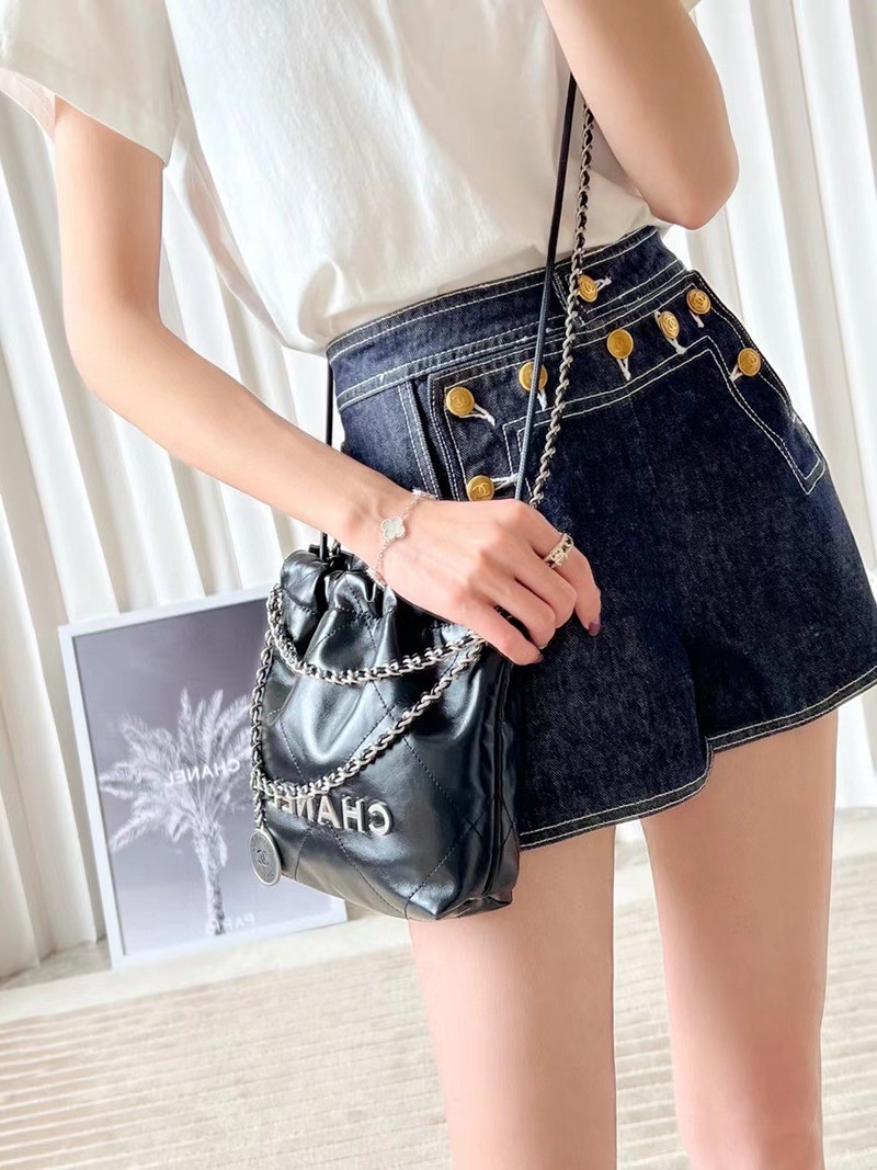 22Bag mini 黑銀_9